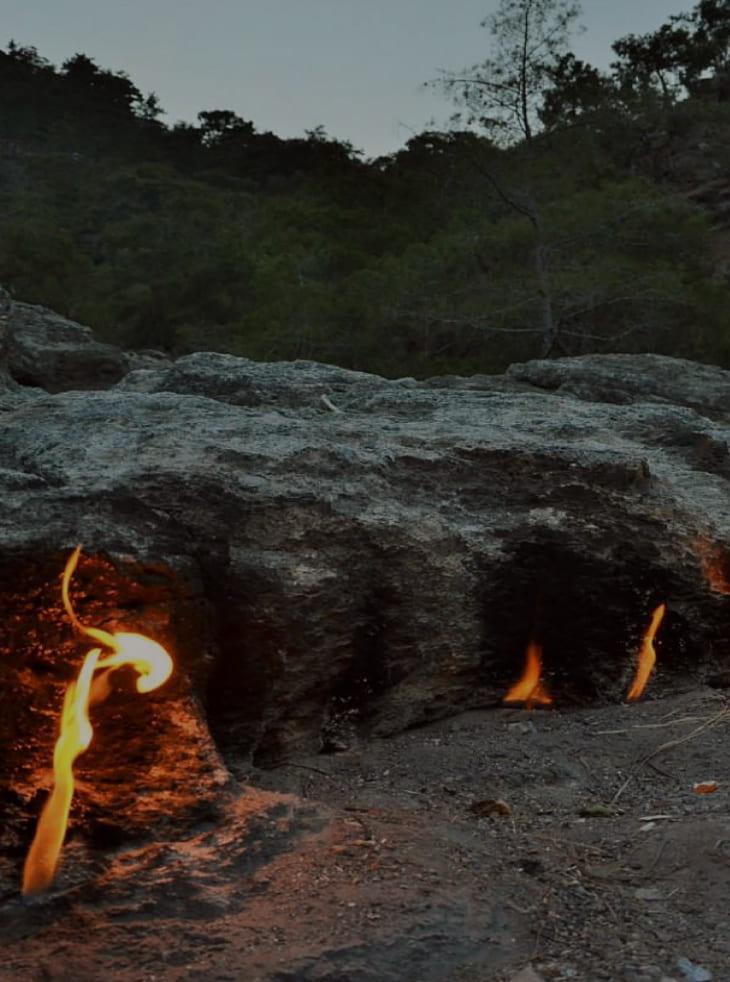 Olympos Ancient City and the Chimera Flames