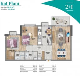 Grand Line floor plan 2+1