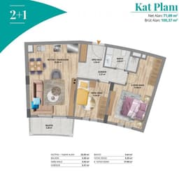 Grand Line floor plan 2+1