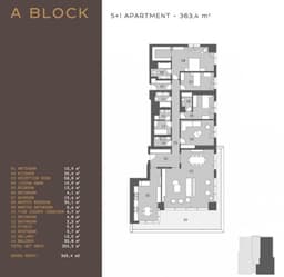 Heavenly Residences floor plan 5+1