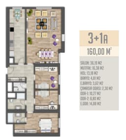 Tor Beylikdüzü Floor Plan