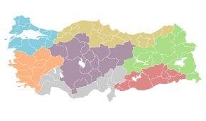 المناطق الجغرافية لتركيا: منطقة البحر الأبيض المتوسط