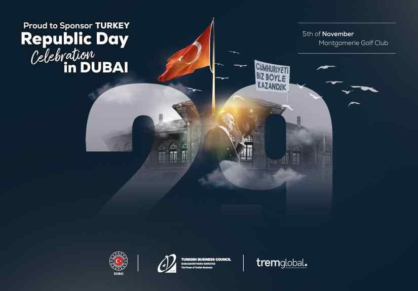 Trem Global Sponsors the Celebration of the Turkish Republic in Dubai