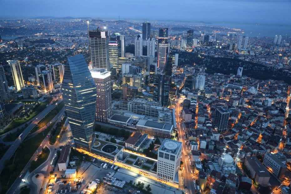 استنبول میں تجارتی سرمایہ کاری والے اضلاع