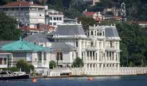 伊斯坦布尔雄伟的豪宅（水榭）