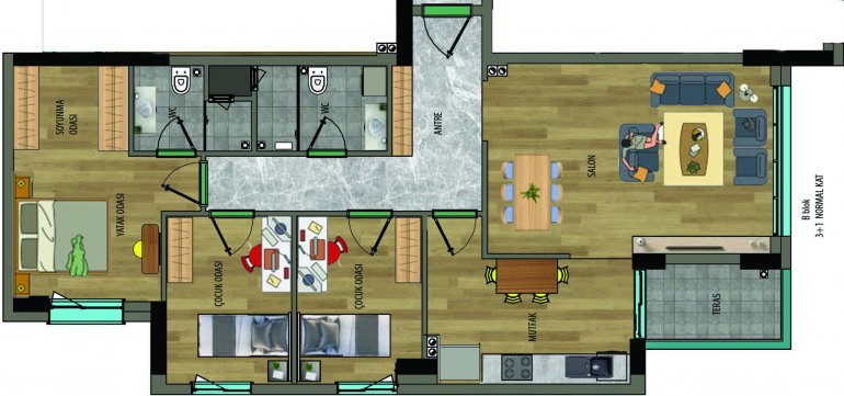 Attaleia VII Floor Plan