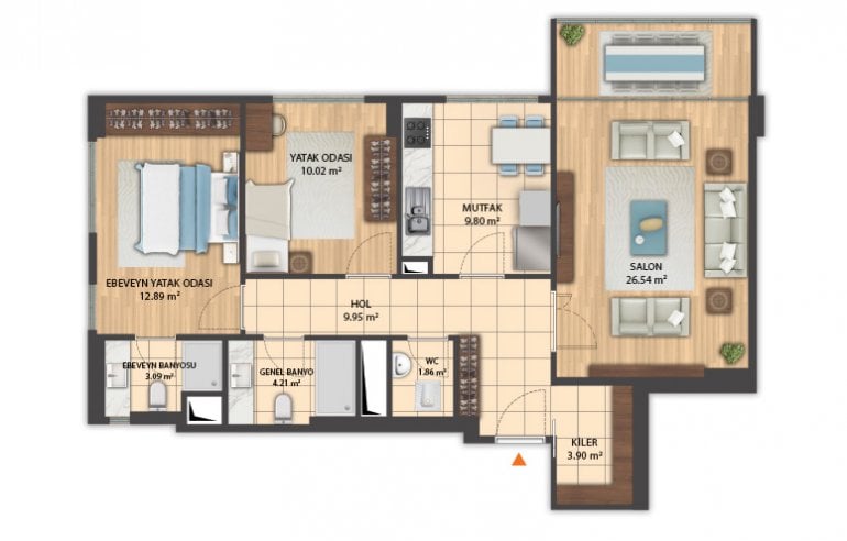 Aurora Homes Floor Plan