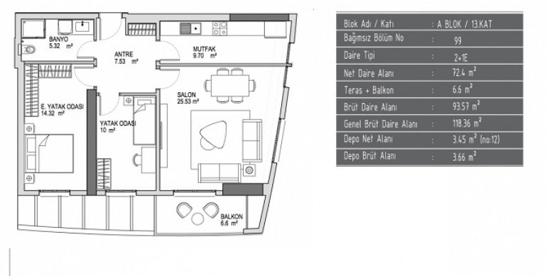 Falcon Residence Floor Plan