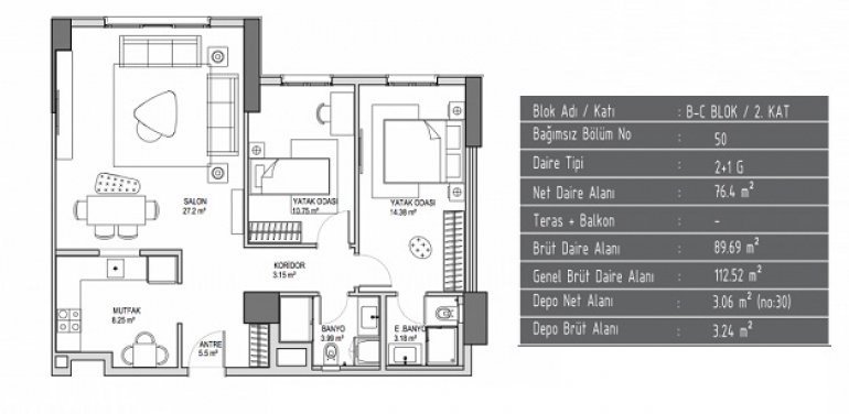 Falcon Residence Floor Plan