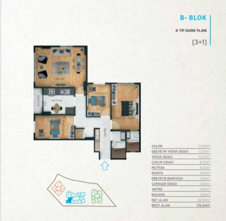 Nexus Eyup Floor Plan