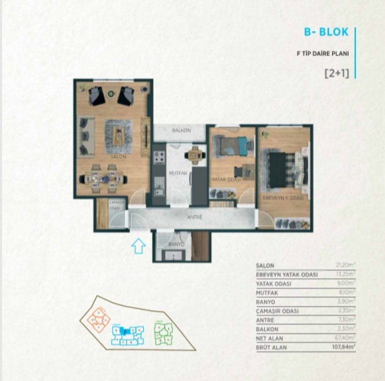 Nexus Eyup Floor Plan