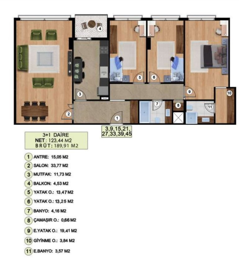 Full Mona Floor Plan
