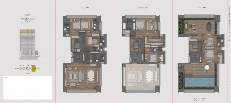 Ritz Carlton Residences Floor Plan