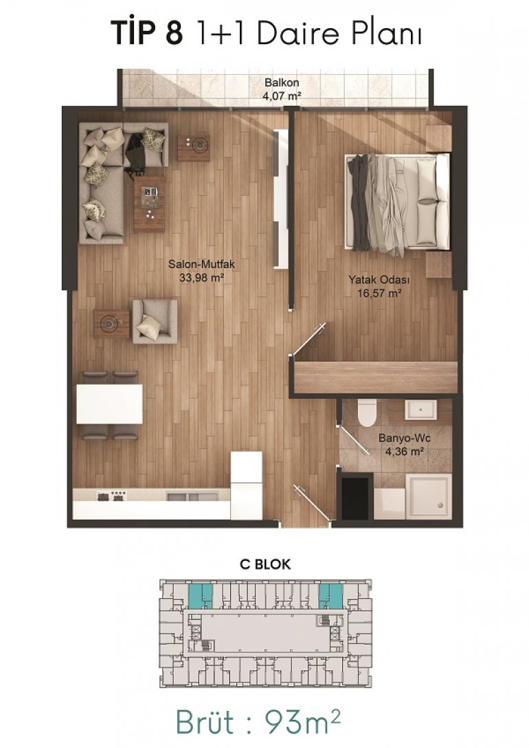 Axis Square Floor Plan