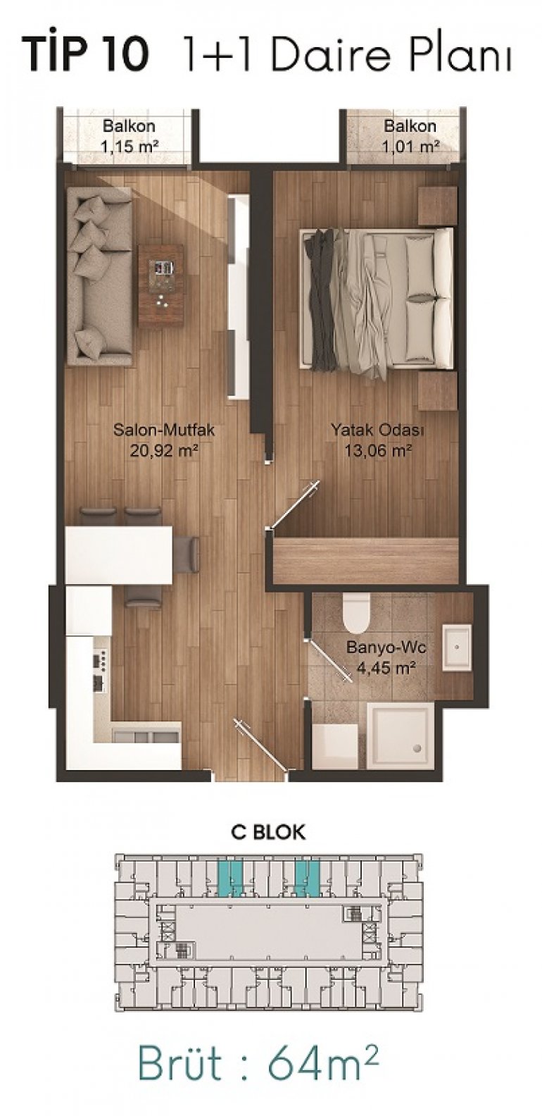 Axis Square Floor Plan