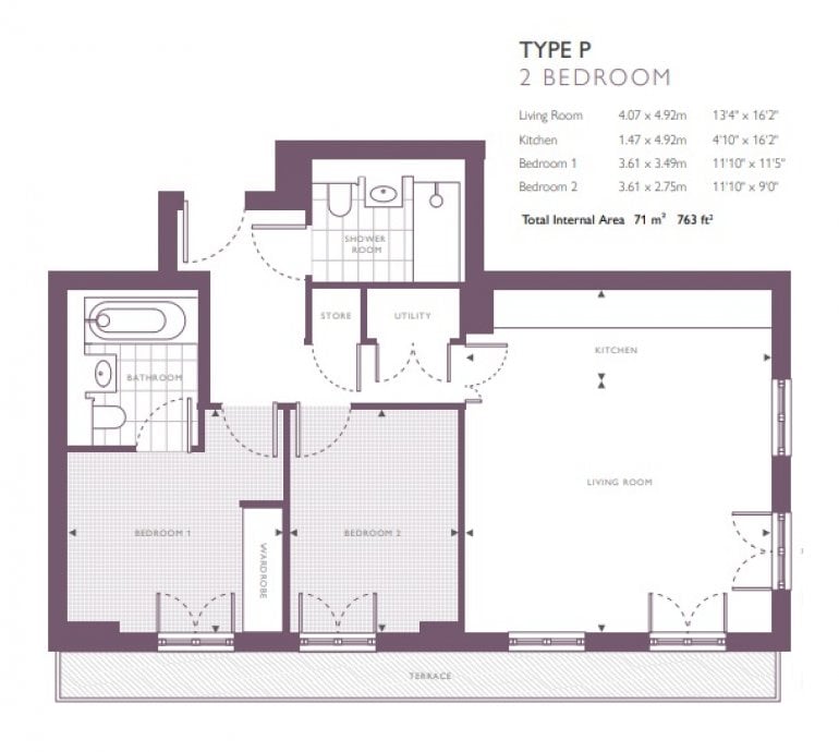 Oasis Residence Floor Plan