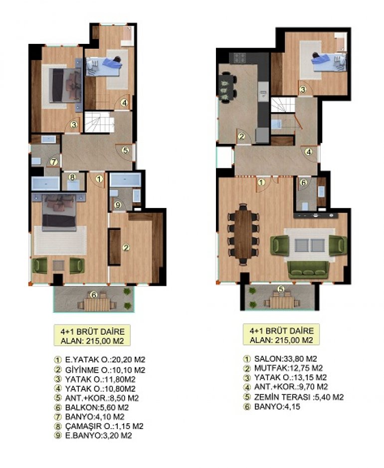 Palm Lux For In Istanbul Beylikdüzü Trem Global Palm Lux For In Istanbul, 20 215 40 House Plans