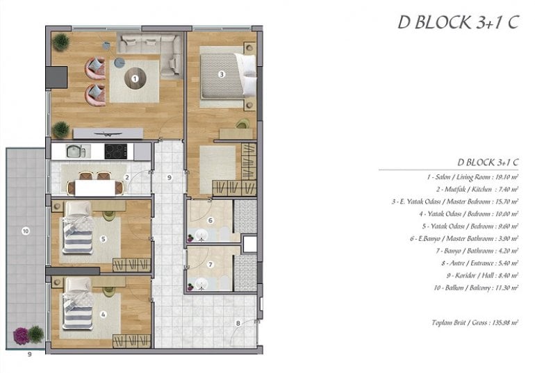 Silver 360 Floor Plan