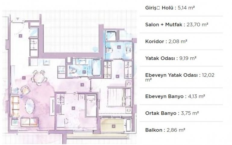 Taksim Utopia Floor Plan