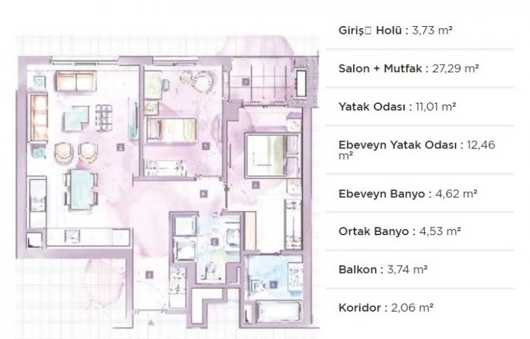 Taksim Utopia Floor Plan
