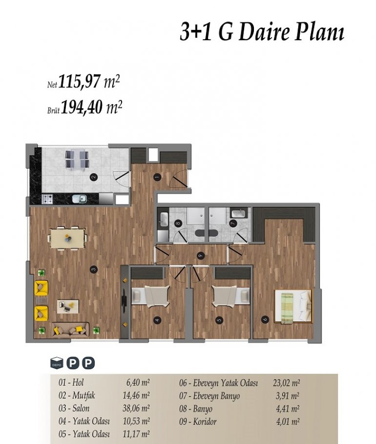 Ultiplus Residence Floor Plan