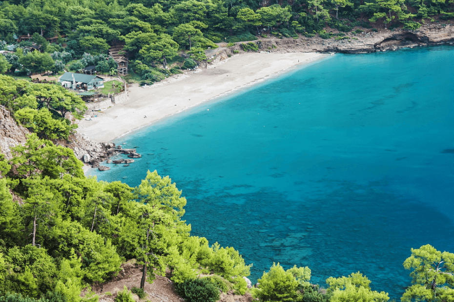तुर्की के सबसे अच्छे छिपे हुए समुद्रतट image1